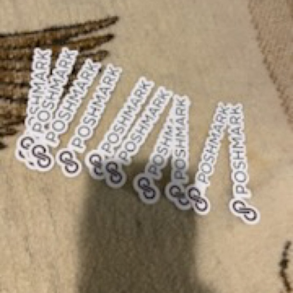 POSH SWAG SALE Poshmark stickers thick type lot of 100